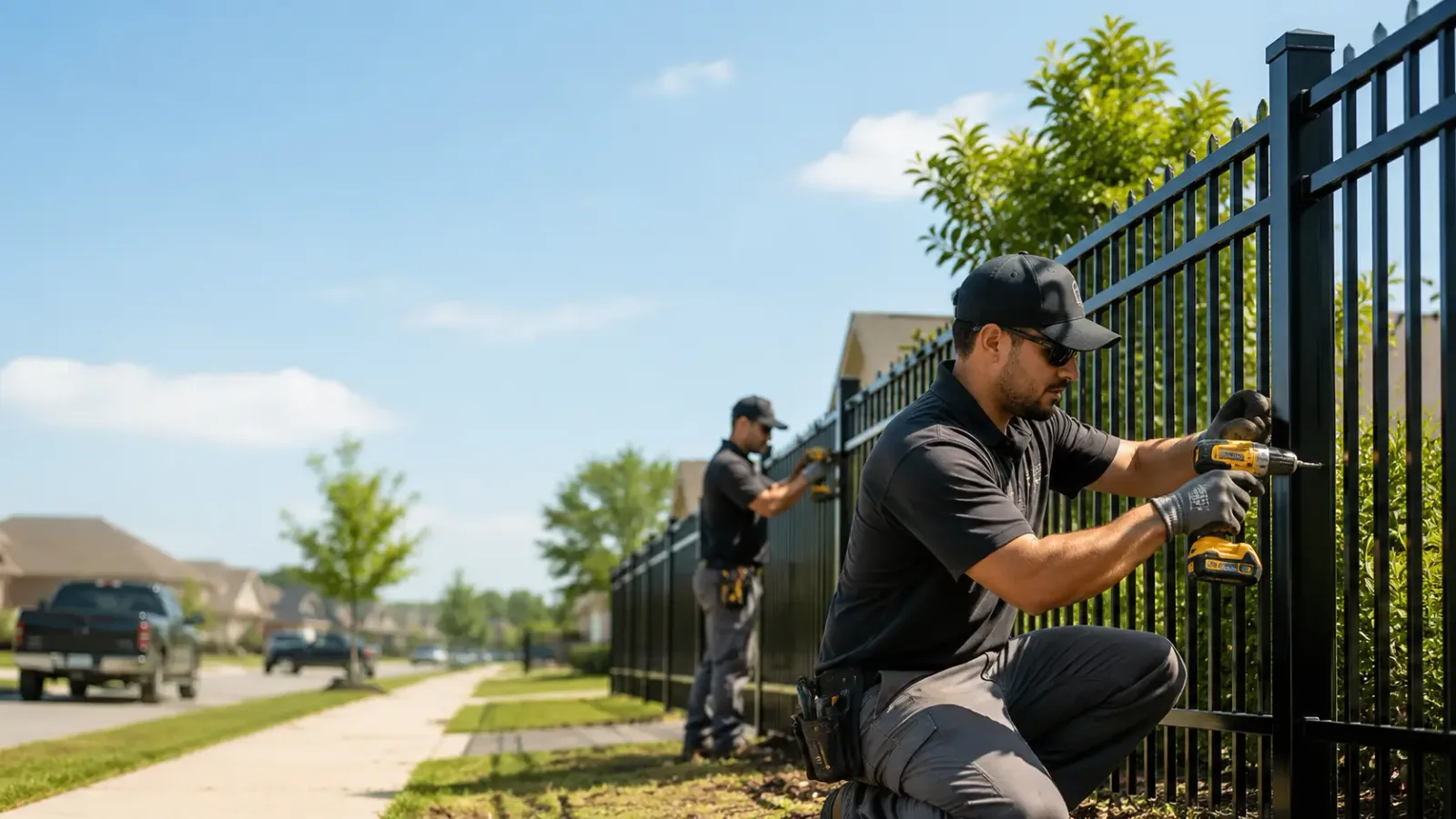 Metal Fence Installation in Germantown, NY